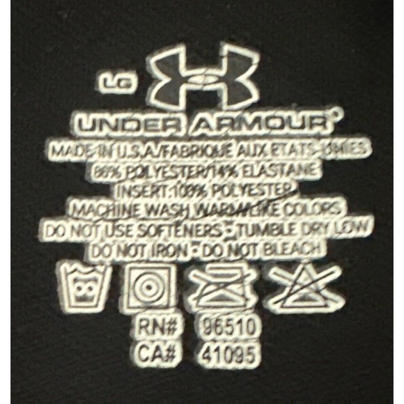 Under Armour women's Black Running Hoodie pullover Size Large EUC - Picture 4 of 5
